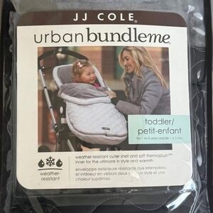 JJ Cole Urban Bundleme Gray Stroller Cover